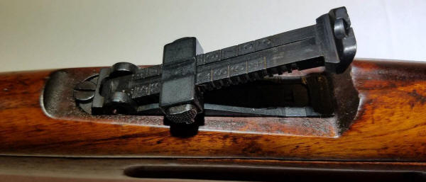 mw8 Czech Mauser sight down